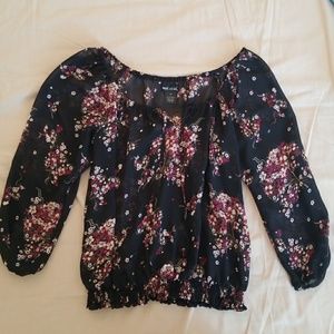 Wet Seal Floral Blouse